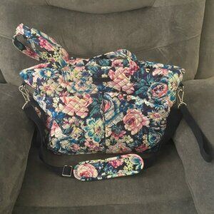 Vera Bradley ultimate diaper bag and changing pad in garden grove
